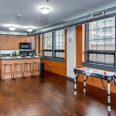 Centric Modern Loft W/ King Beds Apartment Rochester Exterior photo